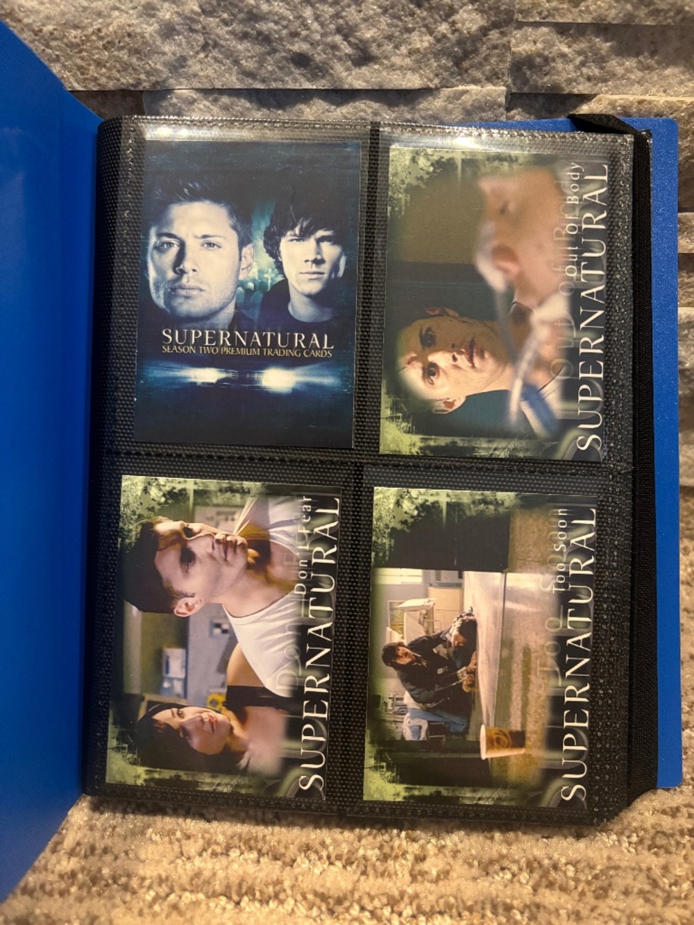 Supernatural TV Series Season 2 Premium Trading Cards Complete Base Set